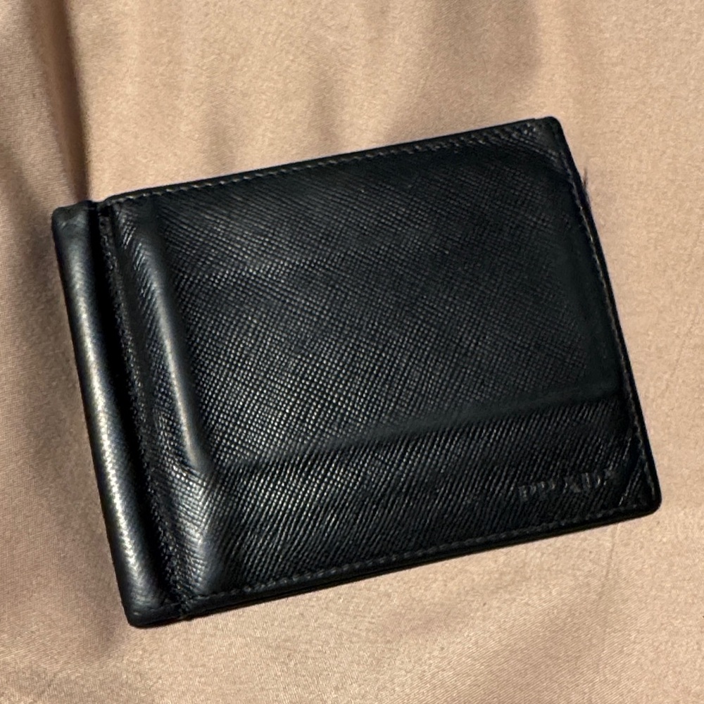 Prada Black Leather wallet